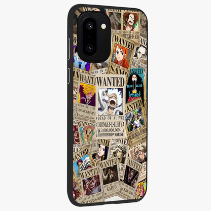 Pirate Wanted Legends Glass Case for 1+15R side perspective highlighting detailed character textures and premium edges