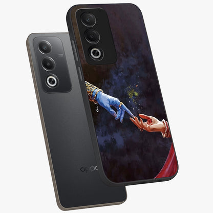 Divine Touch Eternal Glass Case displayed in angled mockup highlighting elegant divine inspired design with calm aesthetic style.