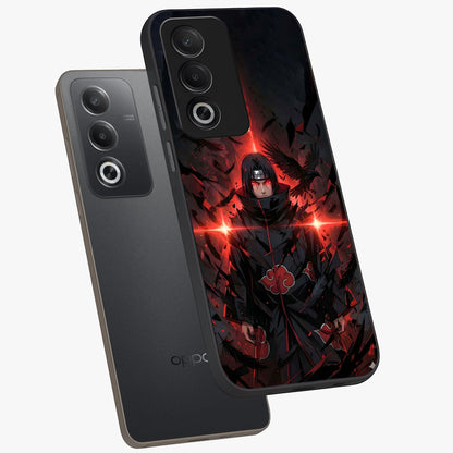 Focused Blade Discipline Glass Case displayed in angled mockup highlighting clean minimal text artwork with modern aesthetic style.