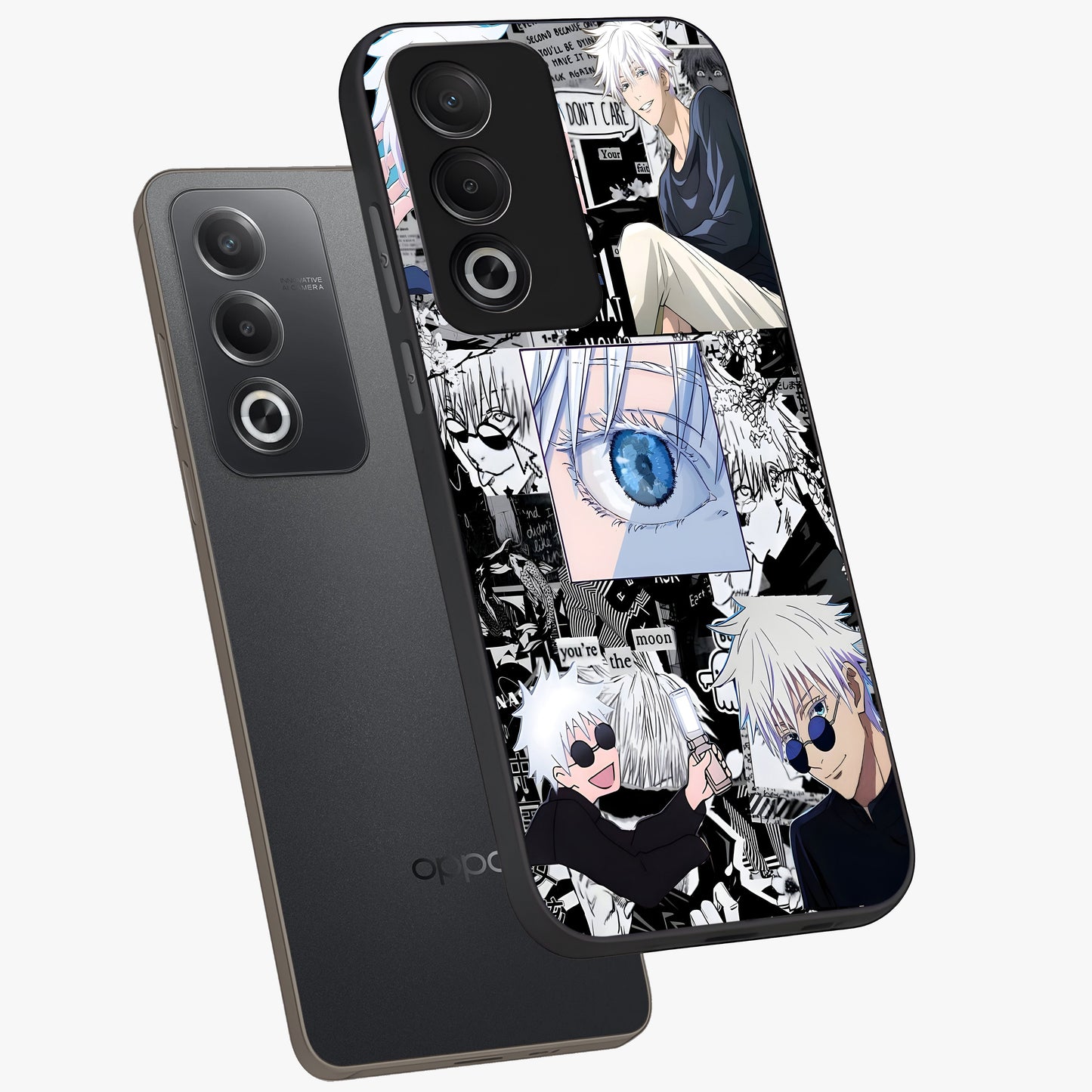 Infinity Sorcerer Chaos Glass Case displayed in angled mockup highlighting powerful magical design with fantasy aesthetic style.