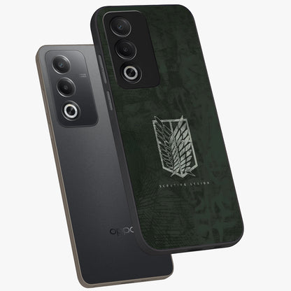 Wings Of Freedom Glass Case displayed in angled mockup highlighting graceful wing design with inspirational aesthetic.