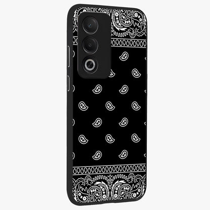 Retro Rebel Threads Glass Case upright view showcasing stylish vintage artwork with bold retro theme.