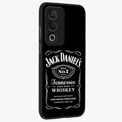 Vintage Whiskey Heritage Glass Case upright view showcasing stylish vintage whiskey artwork with timeless bar culture theme.