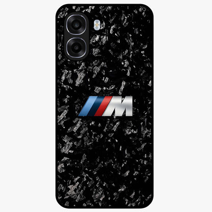 Carbon Speed Mark Glass Case showing flat back view with sporty carbon pattern artwork and glossy glass finish.