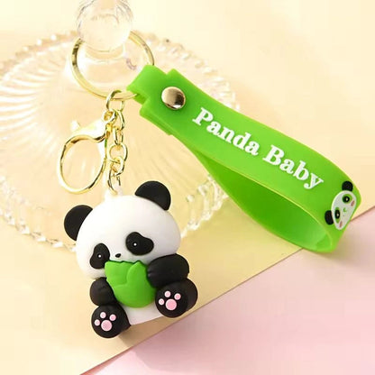 Panda Pop Loop Keychain