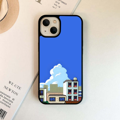 Pixel Sky Blocks Glass Case