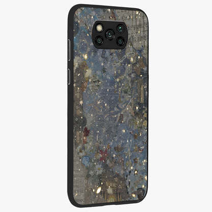 Aesthetic Astrolophia Glass Case upright view showcasing soft aesthetic theme with stylish modern look.