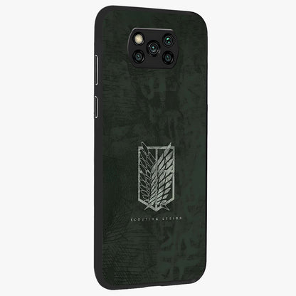 Wings Of Freedom Glass Case upright view showcasing powerful wings artwork with freedom themed design.