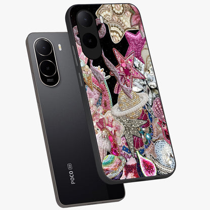 Starlit Jewel Dream Glass Case displayed in angled mockup highlighting glowing celestial jewel design with dreamy aesthetic.