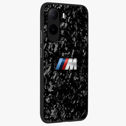 Carbon Speed Mark Glass Case upright view showcasing modern carbon speed graphic with bold automotive theme.