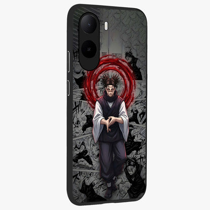 Cursed Ritual Ascension Glass Case upright view showcasing powerful ascension artwork with dark fantasy theme.