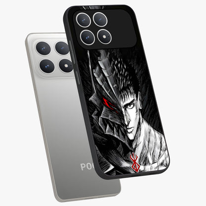 Berserker Blood Oath Glass Case displayed in angled mockup highlighting dark fantasy graphic design and powerful theme.