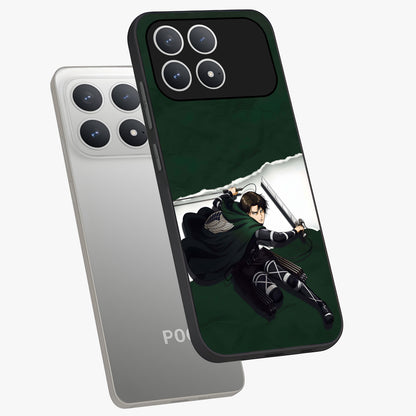 Emerald War Vanguard Glass Case displayed in angled mockup highlighting intense battle inspired design with emerald tone aesthetic.