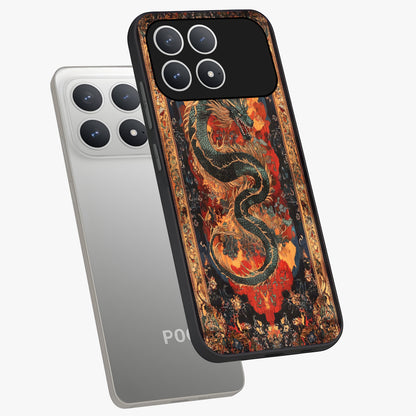 Inferno Dragon Soul Glass Case displayed in angled mockup highlighting powerful dragon illustration with inferno aesthetic.
