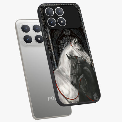 Majestic Ride Legacy Glass Case displayed in angled mockup highlighting sleek vehicle design with bold racing aesthetic.