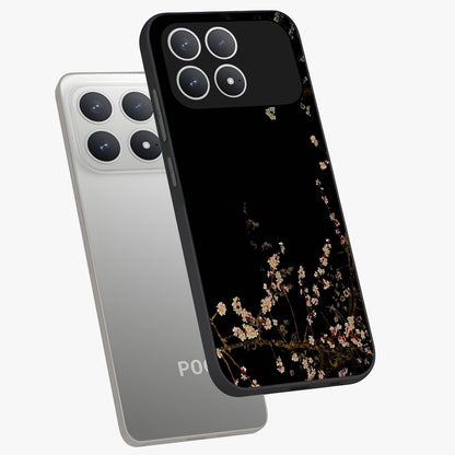Petal Moon Light With Custom Name Glass Case displayed in angled mockup highlighting delicate petal design with custom name feature.