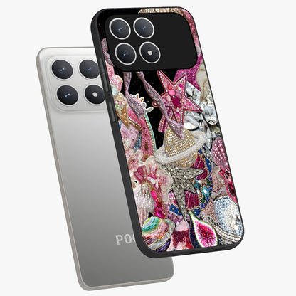 Starlit Jewel Dream Glass Case displayed in angled mockup highlighting glowing celestial jewel design with dreamy aesthetic.