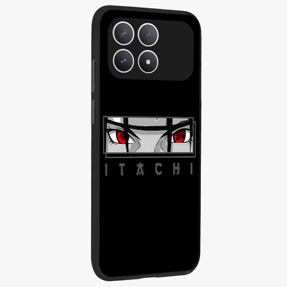 Scarlet Gaze Dominance Glass Case upright view showcasing powerful dramatic artwork with dominant artistic theme.