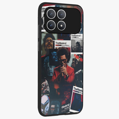 The Weeknd Glass Case upright view showcasing bold music themed artwork with contemporary artistic style.