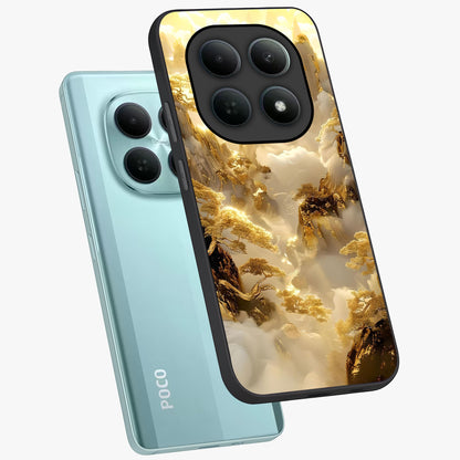 Gates Of Illumination Glass Case displayed in angled mockup highlighting radiant portal inspired design with fantasy aesthetic.