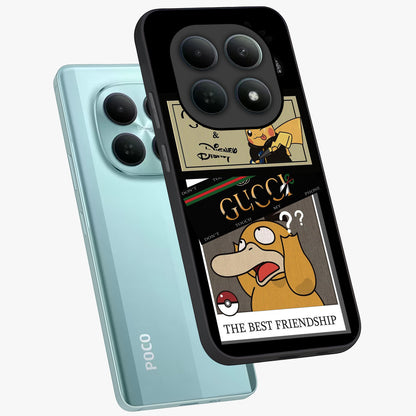 Gucci Play Mashup Glass Case displayed in angled mockup highlighting stylish fashion mashup design with bold aesthetic.