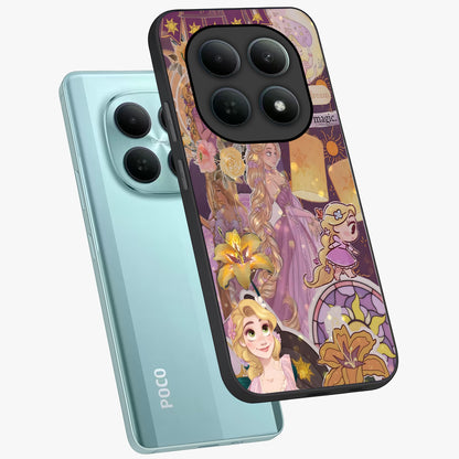 Magical Tangled Dream Glass Case displayed in angled mockup highlighting whimsical fantasy design with magical aesthetic.