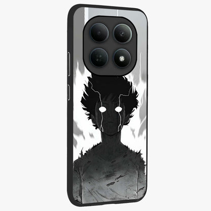Awakened Inner Rage Glass Case upright view showcasing dramatic artwork with strong expressive aesthetic.