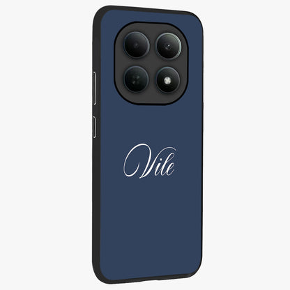 Blue Vintage Floral Pattern Glass Case displayed in angled mockup highlighting classic blue floral pattern and retro aesthetic design.