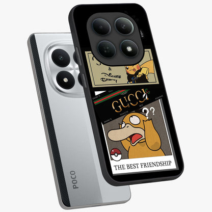 Gucci Play Mashup Glass Case displayed in angled mockup highlighting stylish fashion mashup design with bold aesthetic.