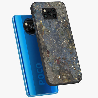 Aesthetic Astrolophia Glass Case displayed in angled mockup highlighting artistic aesthetic elements and smooth glass surface.