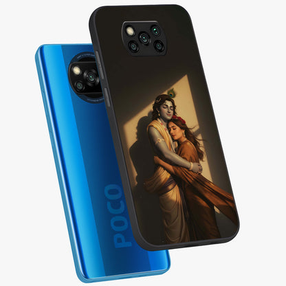 Divine Eternal Love Glass Case displayed in angled mockup highlighting elegant divine inspired design with peaceful aesthetic.