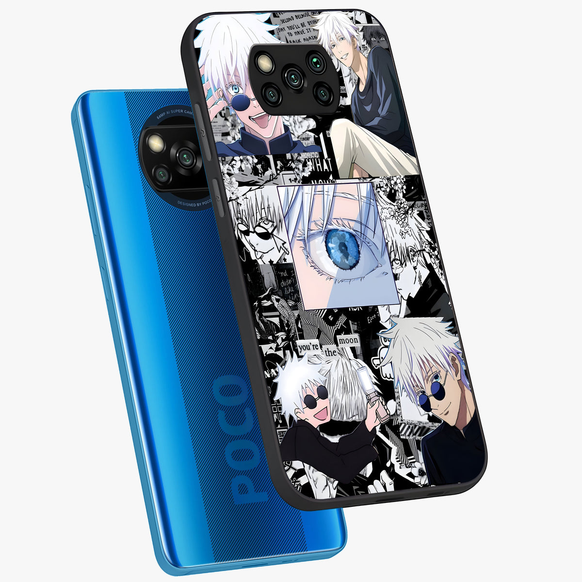 Infinity Sorcerer Chaos Glass Case displayed in angled mockup highlighting powerful magical design with fantasy aesthetic style.