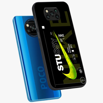 Neon Street Edition Glass Case displayed in angled mockup highlighting vibrant urban design with bold street aesthetic.