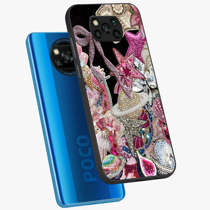 Starlit Jewel Dream Glass Case displayed in angled mockup highlighting glowing celestial jewel design with dreamy aesthetic.
