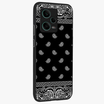 Retro Rebel Threads Glass Case displayed in angled mockup highlighting retro inspired graphic design with rebellious aesthetic.