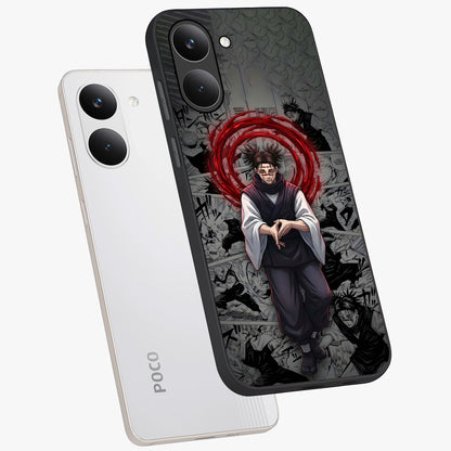Cursed Ritual Ascension Glass Case displayed in angled mockup highlighting mystical ritual illustration with supernatural aesthetic.