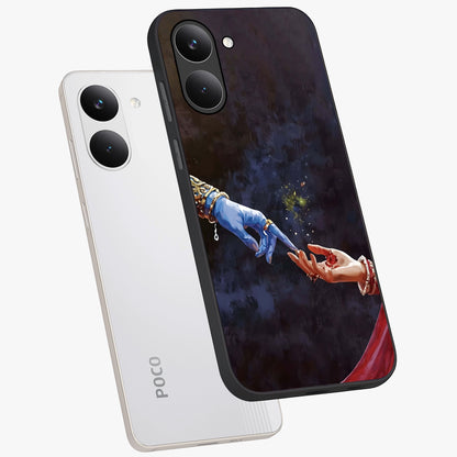 Divine Touch Eternal Glass Case displayed in angled mockup highlighting elegant divine inspired design with calm aesthetic style.
