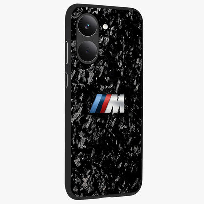 Carbon Speed Mark Glass Case upright view showcasing modern carbon speed graphic with bold automotive theme.
