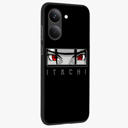Scarlet Gaze Dominance Glass Case upright view showcasing powerful dramatic artwork with dominant artistic theme.