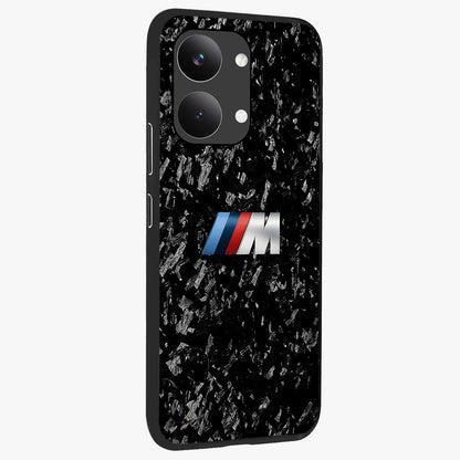 Carbon Speed Mark Glass Case upright view showcasing modern carbon speed graphic with bold automotive theme.