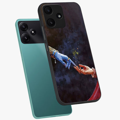Divine Touch Eternal Glass Case displayed in angled mockup highlighting elegant divine inspired design with calm aesthetic style.