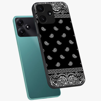 Retro Rebel Threads Glass Case displayed in angled mockup highlighting retro inspired graphic design with rebellious aesthetic.