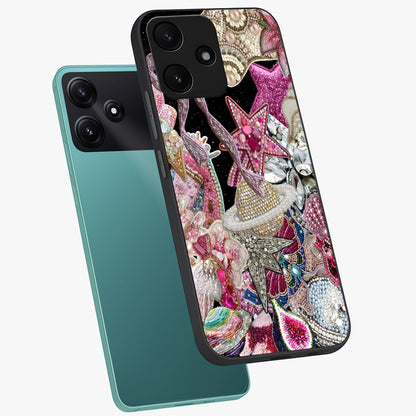 Starlit Jewel Dream Glass Case displayed in angled mockup highlighting glowing celestial jewel design with dreamy aesthetic.