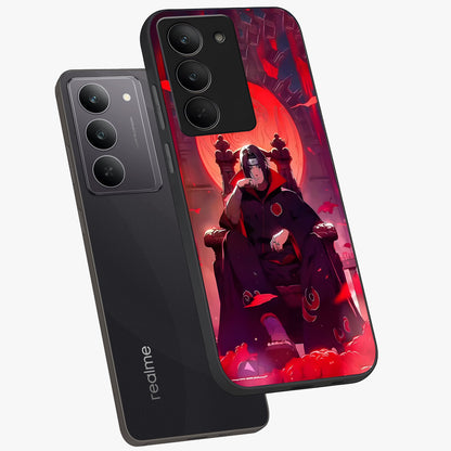 Blood Moon Sovereign Glass Case displayed in angled mockup highlighting dark celestial moon design and dramatic theme.