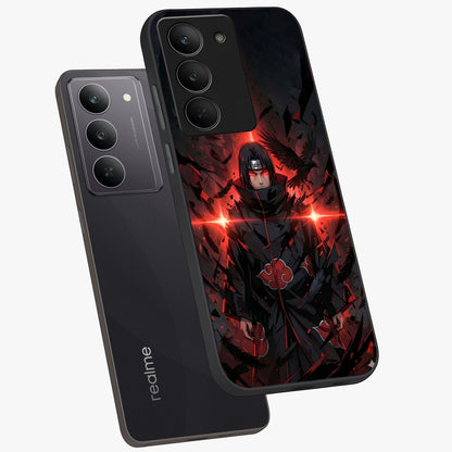 Focused Blade Discipline Glass Case displayed in angled mockup highlighting clean minimal text artwork with modern aesthetic style.