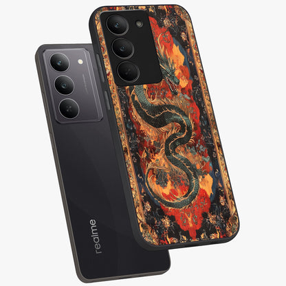 Inferno Dragon Soul Glass Case displayed in angled mockup highlighting powerful dragon illustration with inferno aesthetic.