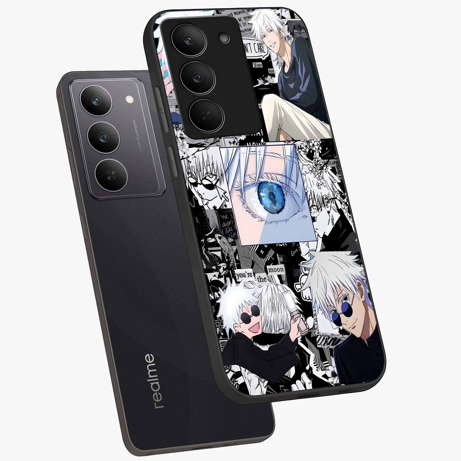 Infinity Sorcerer Chaos Glass Case displayed in angled mockup highlighting powerful magical design with fantasy aesthetic style.