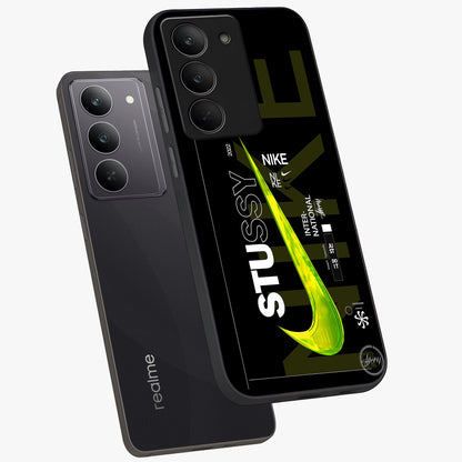 Neon Street Edition Glass Case displayed in angled mockup highlighting vibrant urban design with bold street aesthetic.