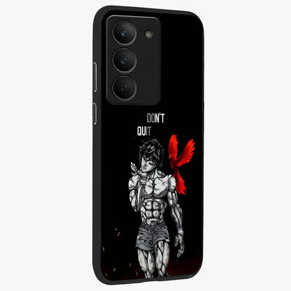 Rise Beyond Limits Glass Case upright view showcasing powerful inspirational artwork with uplifting theme.