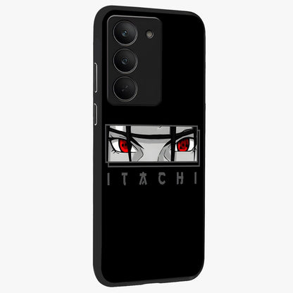 Scarlet Gaze Dominance Glass Case upright view showcasing powerful dramatic artwork with dominant artistic theme.